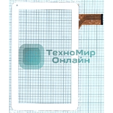 Сенсорное стекло (тачскрин) YTG-P10025-F1, белое