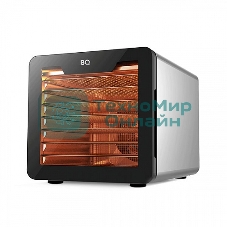 Сушилка для овощей и фруктов BQ FD9000 Black-Steel, Мощность 650 Вт