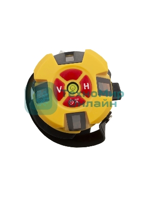 Лазерный уровень Denzel LX3, 10м, ±0,3мм/1м, 635нм, 35070