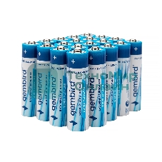 Батарейки щелочные/алкалиновые Gembird Gb-LR03-20B, тип AAA, 20шт, коробка