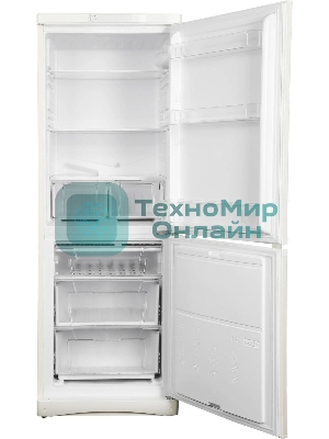 Холодильник Stinol STS 167 E бежевый двухкамерный 193/85л морозилка снизу