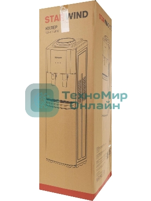 Кулер для воды Starwind SW-1113EW, верхняя загрузка, нагрев 95 °С, охлаждение 10 °С, белый