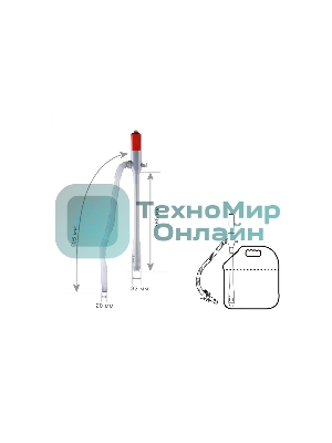 Насос ручной Berkut SP400ЕР для перекачки жидкостей и ГСМ