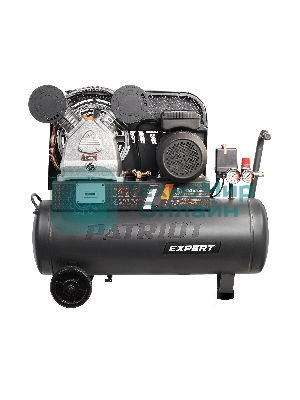 Компрессор поршневой Patriot KRX 420 L50 ременной, масляный, 420 л/мин, 50 л, 10 бар, 2.2 кВт, 230 В