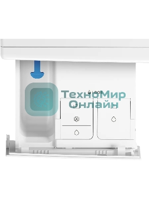 Стирально-сушильная машина Bosch WNC254A0ME белый, загр.фронтальная, макс.: 10,5 кг, 1400 об/мин, класс: D