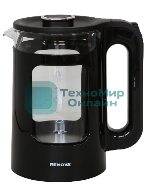 Чайник электрический Renova KT17G-11B Термостойко стекло