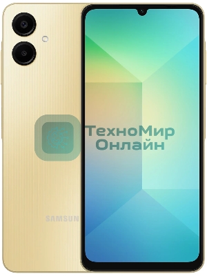 Смартфон Samsung Galaxy A06 SM-A065F 4/64Gb золотистый
