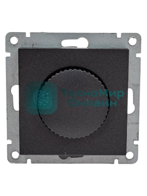 Светорегулятор СП Афина 500Вт механизм графит Universal A0101-Gr