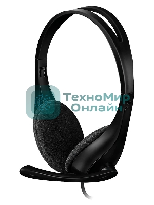 Гарнитура A4Tech HU-9 чёрный, проводная