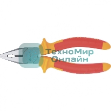 Плоскогубцы комбинированные Matrix Insulated 200 мм, двухкомпонентные рукоятки
