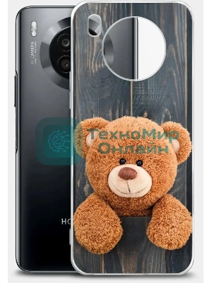 Чехол (клип-кейс) BoraSCO для Honor 50 Lite ArtWorks прозрачный/рисунок (51284)