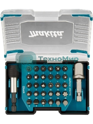 Набор бит Makita D-65084 (32пред.) для шуруповертов