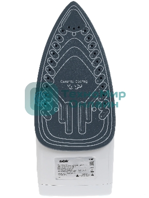 Утюг BBK ISE-2400 бирюзовый/белый, 2400 Вт, 35 г/мин, 140 г/мин, 280 мл