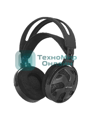 Проводные наушники FiiO FT3 350 Ом черный, полноразмерные, Jack 3.5/4.4/6.35/XLR