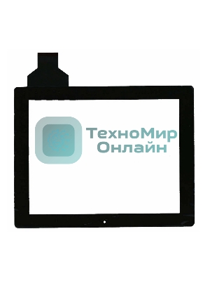 Сенсорное стекло (тачскрин) Cube U9GT2 300-L3312A-A00-V1.0, черное