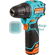 Дрель-шуруповерт Sturm CD1235, 12 В, 2 Ач, 35 Нм, бесщеточный