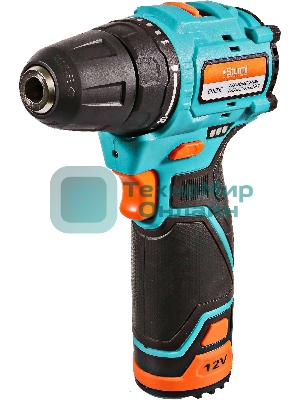 Дрель-шуруповерт Sturm CD1235, 12 В, 2 Ач, 35 Нм, бесщеточный