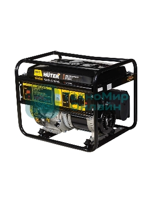 Электрогенератор бензиновый Huter DY5000L, 4.5 кВт, 70 дБ, 72 кг