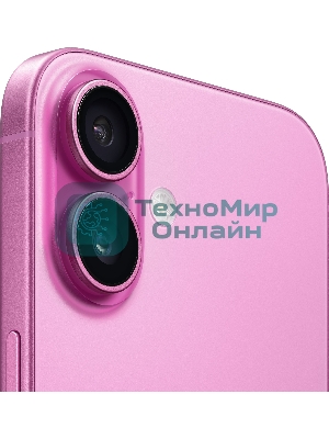 Смартфон Apple iPhone 16, 8/128Gb, розовый
