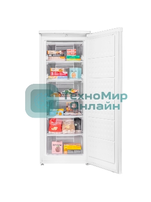 Морозильная камера Maunfeld MFFR143W, белый, 168л, 6 ящиков