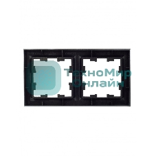 Рамка 2-местная IEK BRITE РУ-2-БрШ шампань