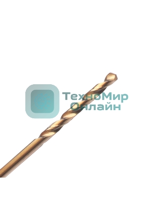 Сверло PATRIOT EXPERT по металлу, Р6М5К5, 2,5 мм, 2шт в блистере