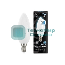 Лампа светодиодная Gauss LED Candle 7Вт E14 4100К step diммable (диммир.)