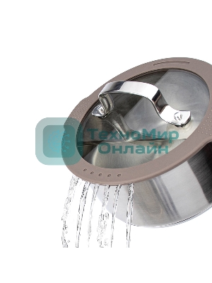 Кастрюля TalleR TR-17352 нержавеющая сталь 18/10, 2.1 л