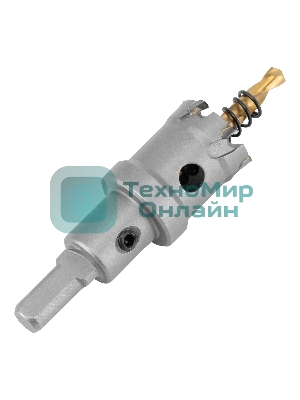 Коронка по металлу Denzel твердосплавная, 26 мм