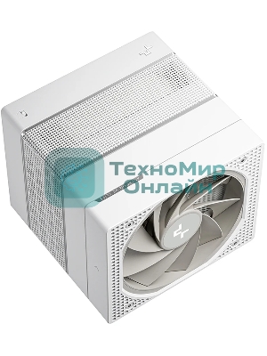 Устройство охлаждения(кулер) Deepcool Assassin VC Elite Wh Soc-AM5/AM4/1200/2066/1700/1851 белый 4-pin 22.6-29.3dB Al+Cu 300W 1772gr Ret (R-ASN4-WHNVNN-GJD)