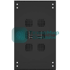 Шкаф серверный NTSS Премиум (NTSS-R42U60120PD/PDD-BL) напольный 42U 600x1200мм пер.дв.перфор. металл 900кг серый 1110мм 150кг IP20 металл