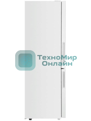 Холодильник Maunfeld MFF185NFW Inverter белый двухкамерный 240/100 л морозилка снизу, No Frost
