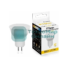 Лампа светодиодная Feron LB-760 11Вт 230В G5.3 теплый