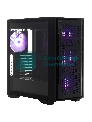 Компьютерный корпус Cougar Uniface X RGB V2 Black, 4x140мм ARGB PWM Fan, ARGB PWM Fan Hub, без БП, E-ATX