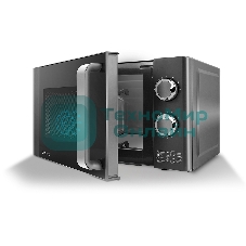 Микроволновая печь Centek CT-1573 серый, 20 л, 700 Вт, переключатели - поворотный механизм