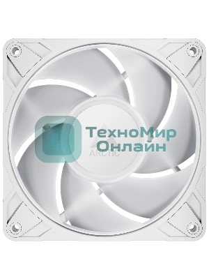 Вентилятор корпусной ARCTIC P12 Pro A-RGb (White) - 3 Pack- retail (ACFAN00326A)