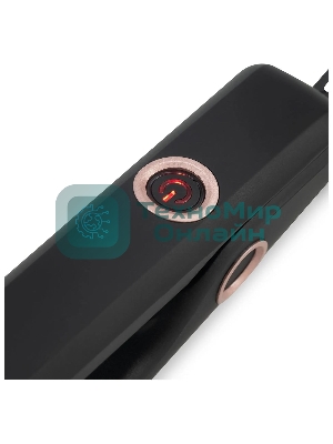 Выпрямитель Hyundai H-HS1275 50Вт черный (макс.темп.:230С)