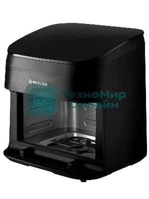 Аэрогриль Brayer BR2057 черный, 2200 Вт, 8.5 л, сенсор, 10 программ