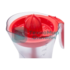 Соковыжималка Galaxy GL 0852 красный/прозрачный, цитрусовая, 50 Вт, 1000 мл, механическое