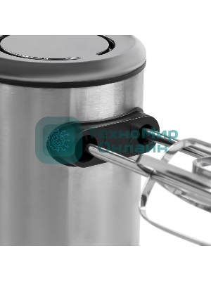 Миксер электрический Galaxy Line GL 2240, серый, ручной, 450 Вт, 5 скоростей + режим 