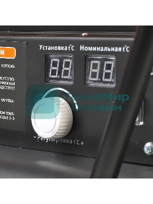 Тепловая пушка дизельная Patriot DTC 429, 42 кВт, 850 мᵌ/ч, термостат, колеса