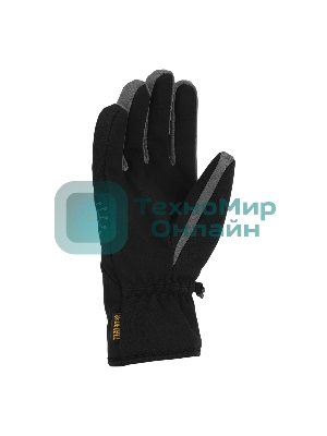 Перчатки универсальные Denzel 68089 двойные, работа с сенсорным экраном, размер 8