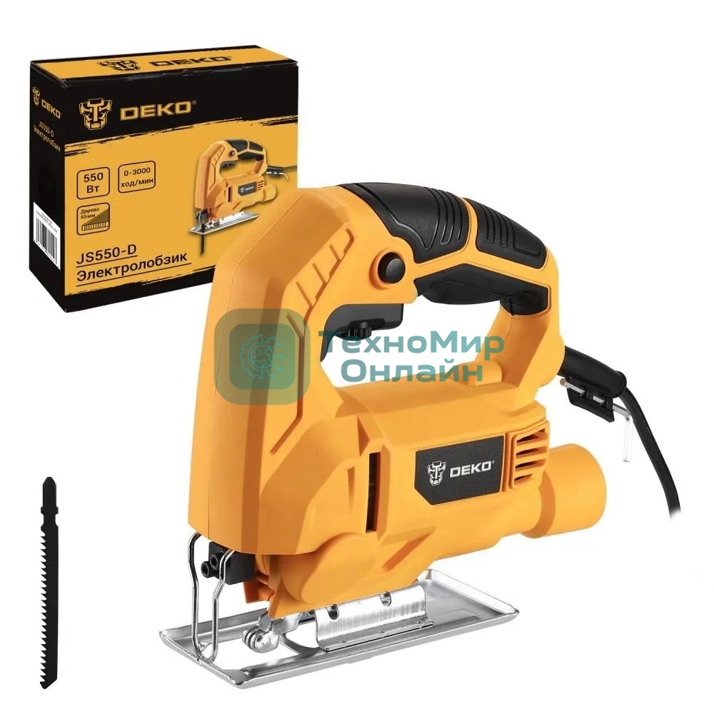 Лобзик электрический DEKO JS550-D, 550Вт (083-1158)
