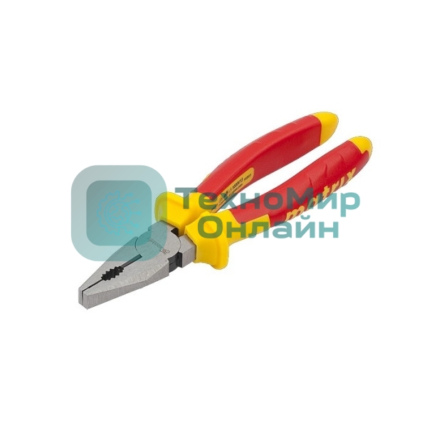 Плоскогубцы комбинированные Matrix Insulated 200 мм, двухкомпонентные рукоятки