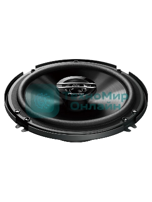 Колонки автомобильные Pioneer TS-G1620F-2 300Вт 89дБ 4Ом 14.24см (6дюйм) (ком.:2кол.) коаксиальные двухполосные