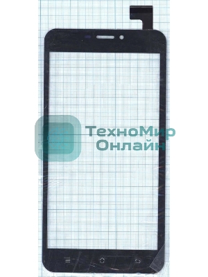 Сенсорное стекло (тачскрин) HS1331, черное