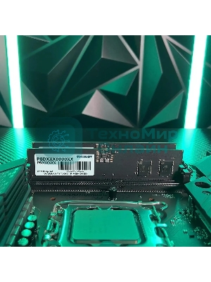 Оперативная память Patriot Signature, DDR5, 32GB (1x32 GB), 5600 MHz, CL46, DIMM