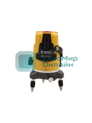 Лазерный уровень Denzel LX3, 10м, ±0,3мм/1м, 635нм, 35070