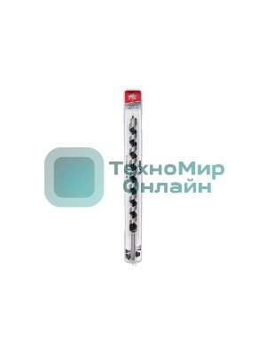 Сверло Elitech 1820.047700 по дереву Д=25 мм Дл=450 мм (1 пред.) для дрелей