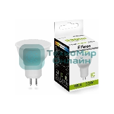 Лампа светодиодная Feron LB-760 11Вт 230В G5.3 белый